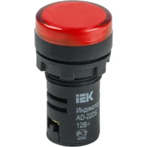 IEK Лампа AD22DS(LED)матрица d=22мм красный 12В AC/DC - BLS10-ADDS-012-K04 IEK Лампа AD22DS(LED)матрица d=22мм красный 12В AC/DC - BLS10-ADDS-012-K04