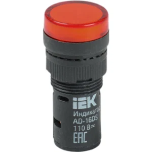 IEK Лампа AD16DS(LED)матрица d=16мм красный 24В AC/DC - BLS10-ADDS-024-K04-16 IEK Лампа AD16DS(LED)матрица d=16мм красный 24В AC/DC - BLS10-ADDS-024-K04-16