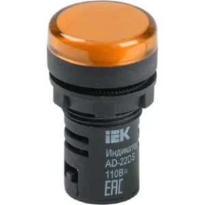 IEK Лампа AD22DS(LED)матрица d=22мм желтый 36В AC/DC - BLS10-ADDS-036-K05 IEK Лампа AD22DS(LED)матрица d=22мм желтый 36В AC/DC - BLS10-ADDS-036-K05