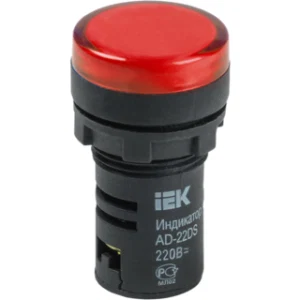 IEK Лампа AD22DS(LED)матрица d=22мм красный 230В - BLS10-ADDS-230-K04 IEK Лампа AD22DS(LED)матрица d=22мм красный 230В - BLS10-ADDS-230-K04