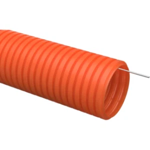 IEK Труба гофрированная ПНД d=32мм с зондом оранжевая тяжелая (25м) - CTG21-32-K09-025 IEK Труба гофрированная ПНД d=32мм с зондом оранжевая тяжелая (25м) - CTG21-32-K09-025