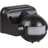 IEK Датчик движения ДД-009 1100Вт 180град 12м IP44 черный