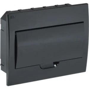IEK KREPTA 3 Корпус пластиковый ЩРВ-П-12 IP41 черная дверь черный - MKP13-V-12-41-K02 IEK KREPTA 3 Корпус пластиковый ЩРВ-П-12 IP41 черная дверь черный - MKP13-V-12-41-K02